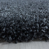 Tappeto Fluffy 3500 Round Unicolor Antracite (1)