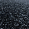 Tappeto Fluffy 3500 Round Unicolor Antracite (3)