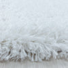 Tappeto Fluffy 3500 Round Unicolor Bianco (1)