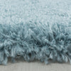 Tappeto Fluffy 3500 Round Unicolor Blu (1)
