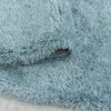 Tappeto Fluffy 3500 Round Unicolor Blu (2)
