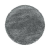 Tappeto Fluffy 3500 Round Unicolor Grigio & AYYTPCH-FLUFFY3500LIGHTGREY-ROUND