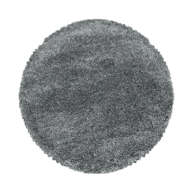 Tappeto Fluffy 3500 Round Unicolor Grigio & AYYTPCH-FLUFFY3500LIGHTGREY-ROUND