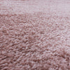 Tappeto Fluffy 3500 Round Unicolor Rosa (3)