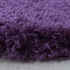 Tappeto Fluffy 3500 Round Unicolor Violetto (1)