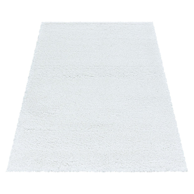 Tappeto Fluffy 3500 Unicolor Bianco (2)