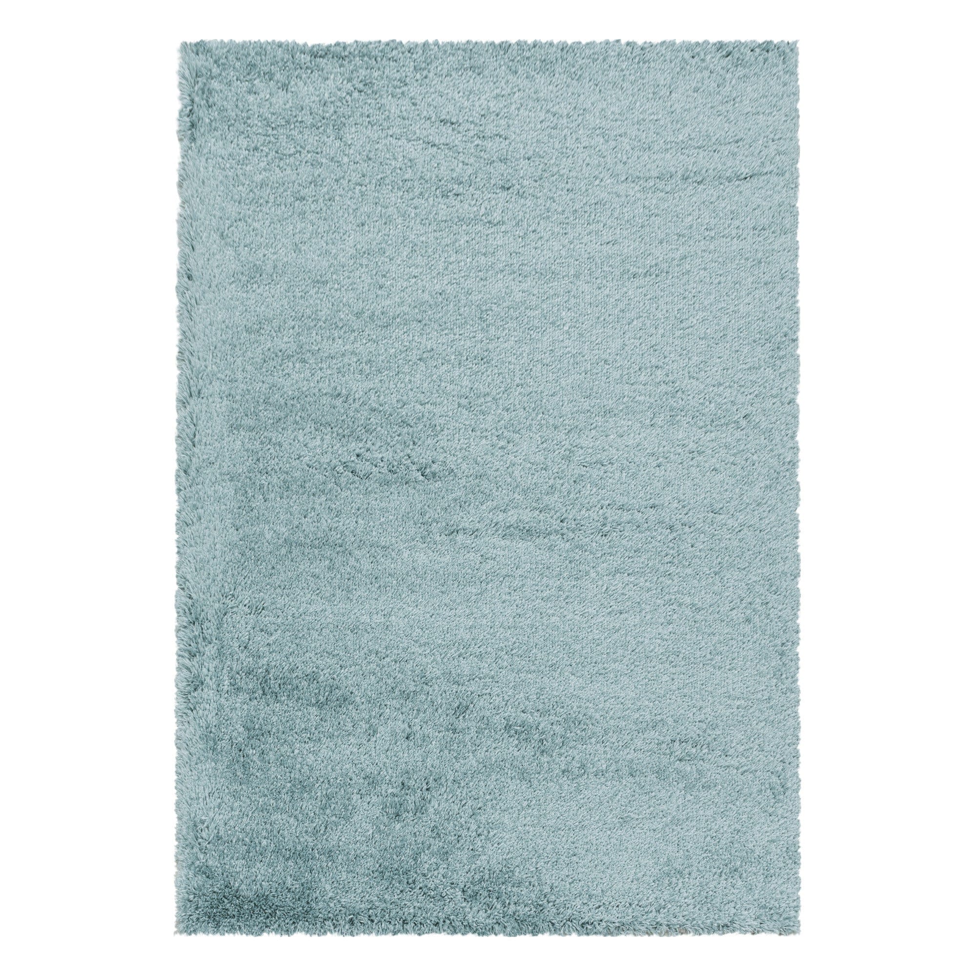 Tappeto Fluffy 3500 Unicolor Blu & AYYTPCH-FLUFFY3500BLUE & AYYTPCH-FLUFFY3500BLUE