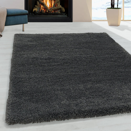 Tappeto Fluffy 3500 Unicolor Grigio (1)