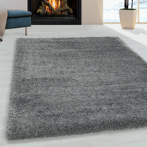 Tappeto Fluffy 3500 Unicolor Grigio (1)