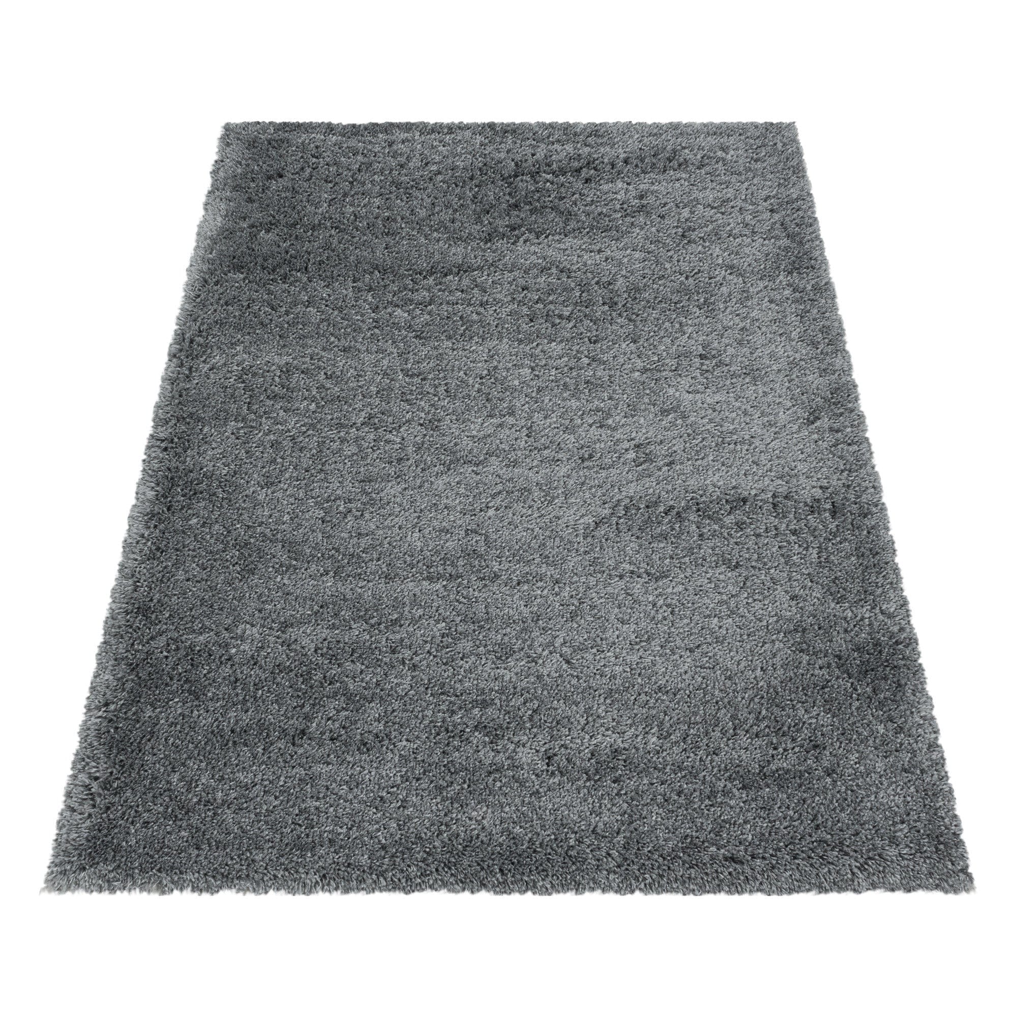 Tappeto Fluffy 3500 Unicolor Grigio (2)