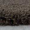 Tappeto Fluffy 3500 Unicolor Marrone (3)
