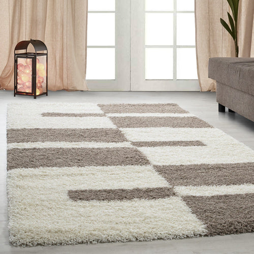 Ayyildiz Teppiche Tappeto Gala 2505 Checkered Beige
