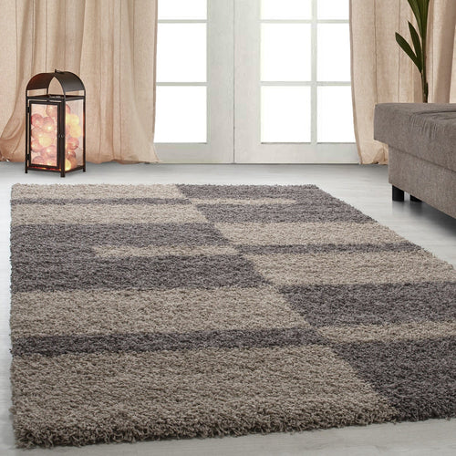 Ayyildiz Teppiche Tappeto Gala 2505 Checkered Cappuccino