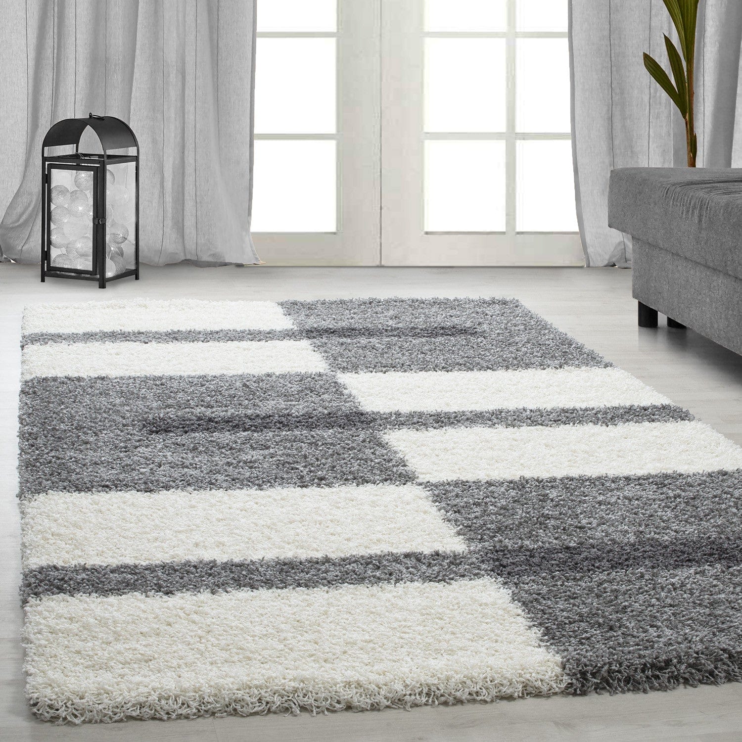 Ayyildiz Teppiche Tappeto Gala 2505 Checkered Grigio