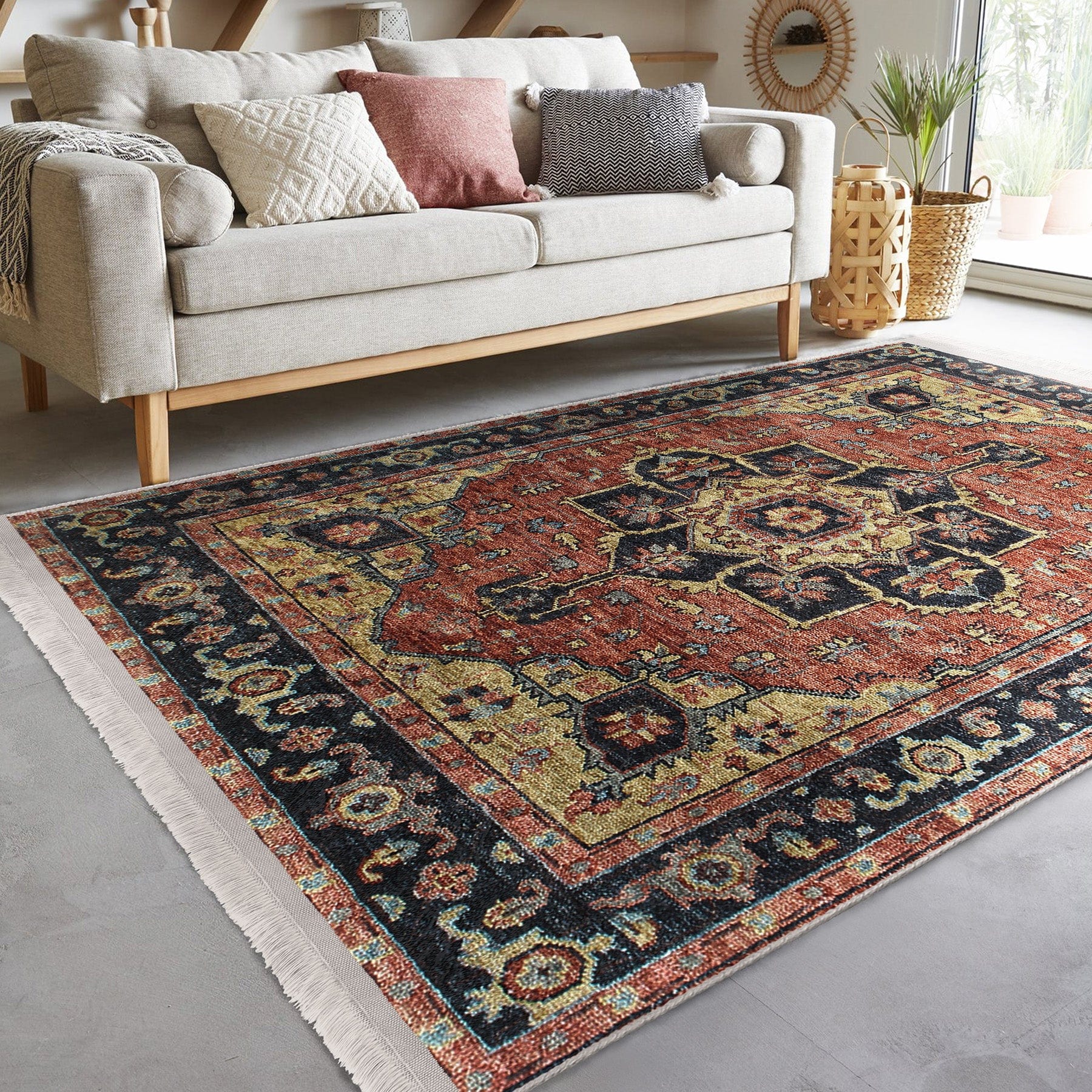 Hillkar Global Tappeto Halidik Deluxe-11013 Multicolore