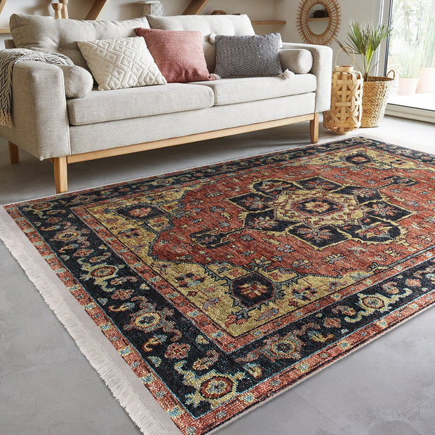Hillkar Global Tappeto Halidik Deluxe-11013 Multicolore