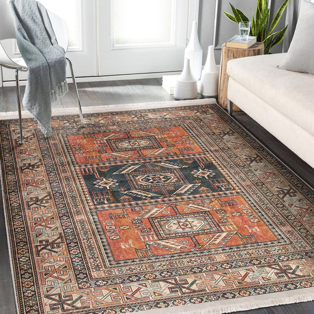 Hillkar Global Tappeto Halidik Deluxe-11021 Multicolore