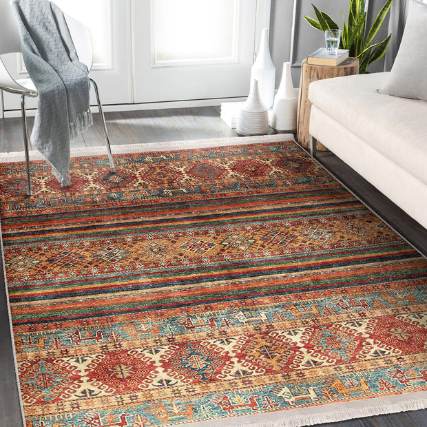 Hillkar Global Tappeto Halidik Deluxe-11030 Multicolore