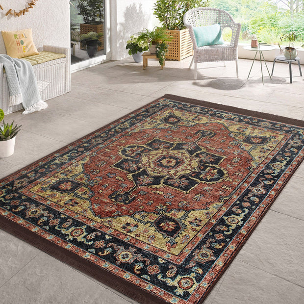 Hillkar Global Tappeto Halidik Deluxe-11034 Multicolore