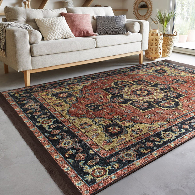 Hillkar Global Tappeto Halidik Deluxe-11034 Multicolore