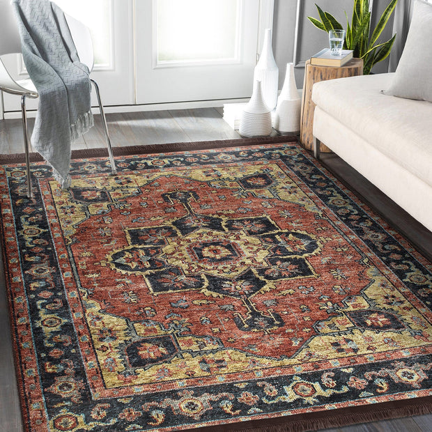Hillkar Global Tappeto Halidik Deluxe-11034 Multicolore