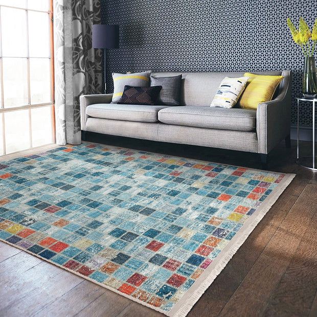 Hillkar Global Tappeto Halidik Deluxe-11044 Multicolore