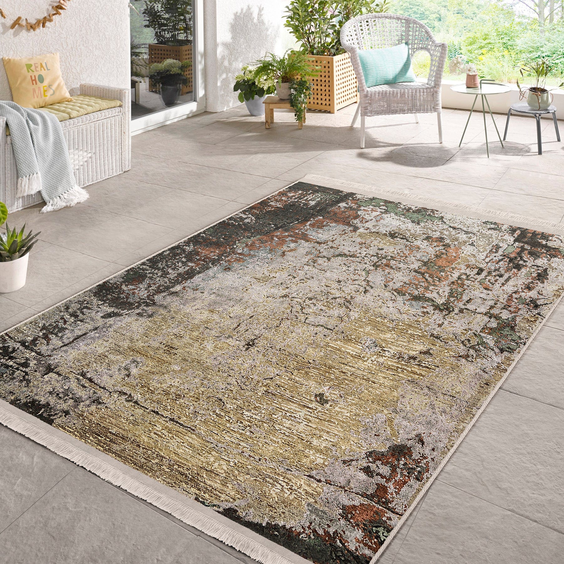 Tappeto Halidik Deluxe-11052 Multicolore (1)