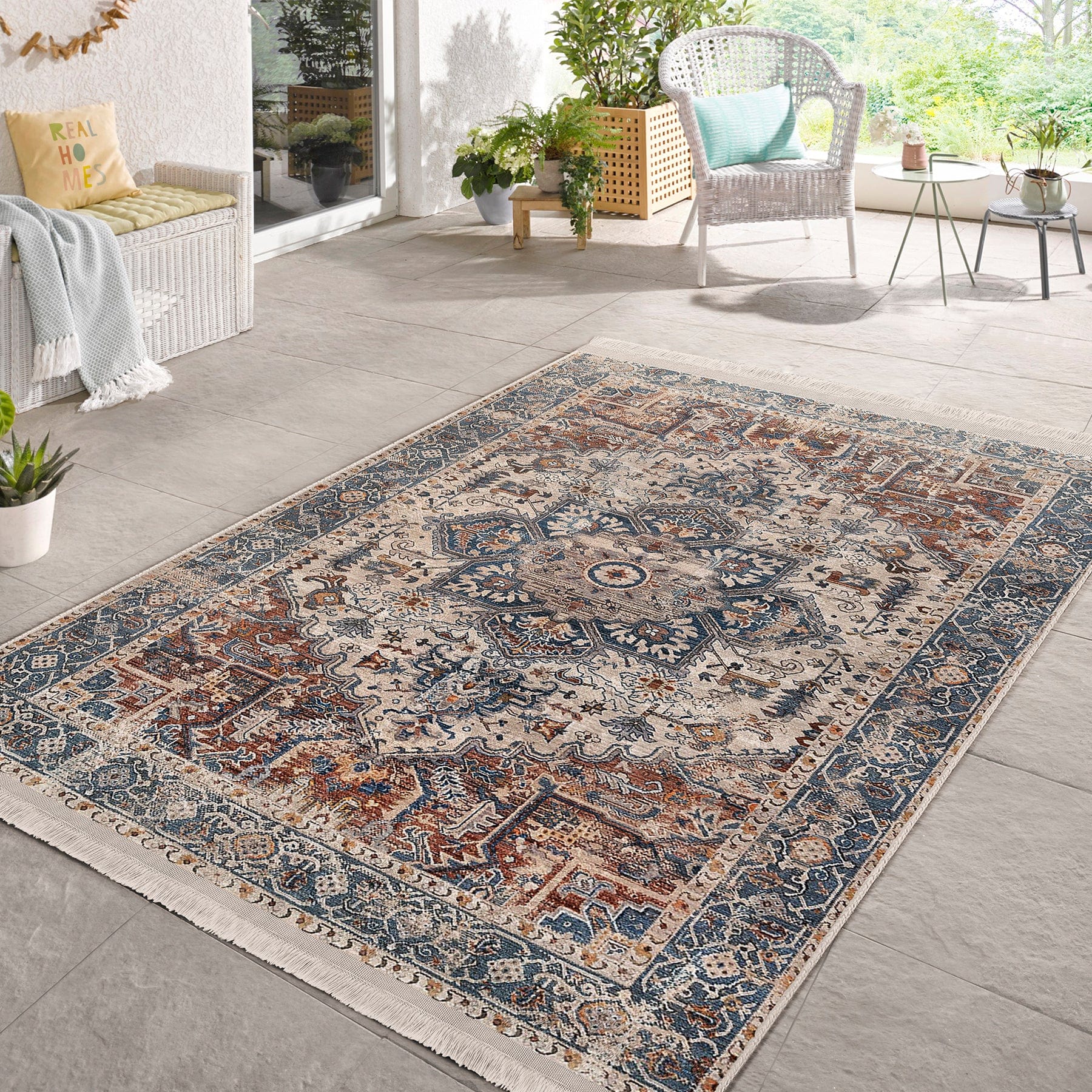 Hillkar Global Tappeto Halidik Deluxe-11065 Multicolore