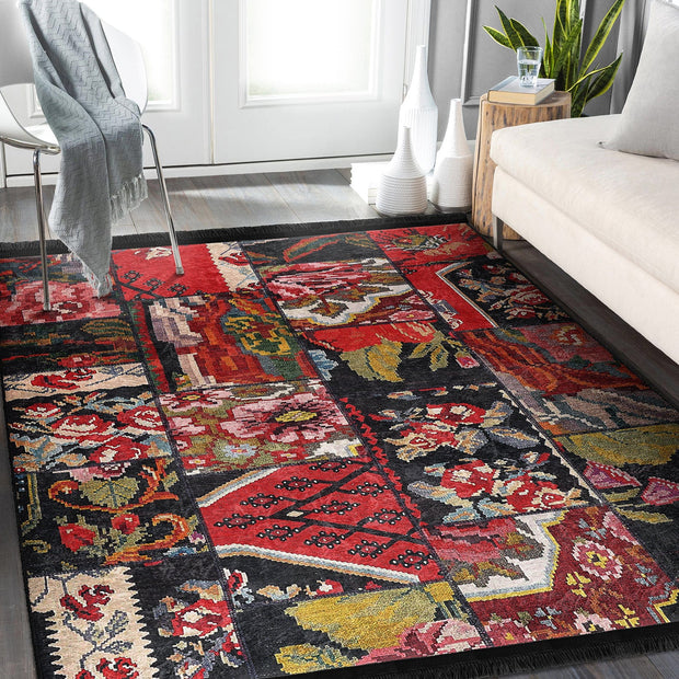 Hillkar Global Tappeto Halidik Deluxe-11066 Multicolore