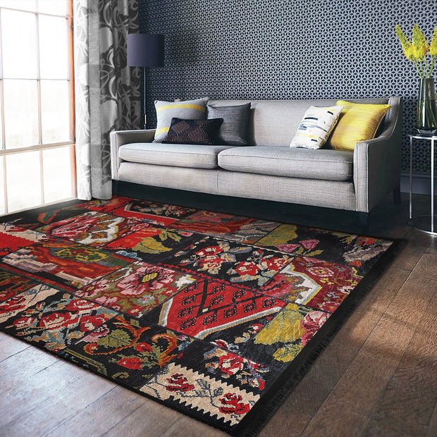 Hillkar Global Tappeto Halidik Deluxe-11066 Multicolore