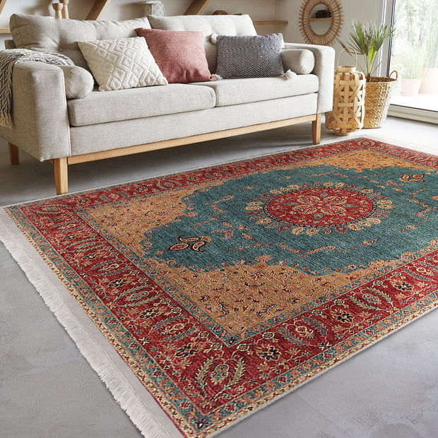 Hillkar Global Tappeto Halidik Deluxe-11087 Multicolore