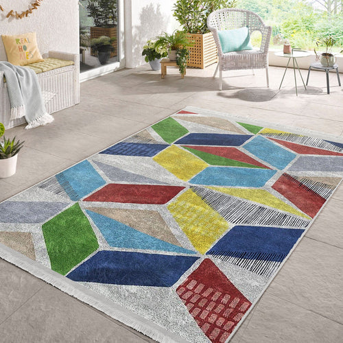 Tappeto Halidik Deluxe-11089 Multicolore (1)