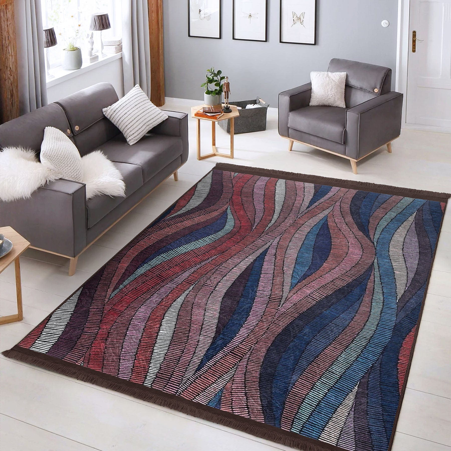 Hillkar Global Tappeto Halidik Deluxe-11092 Multicolore
