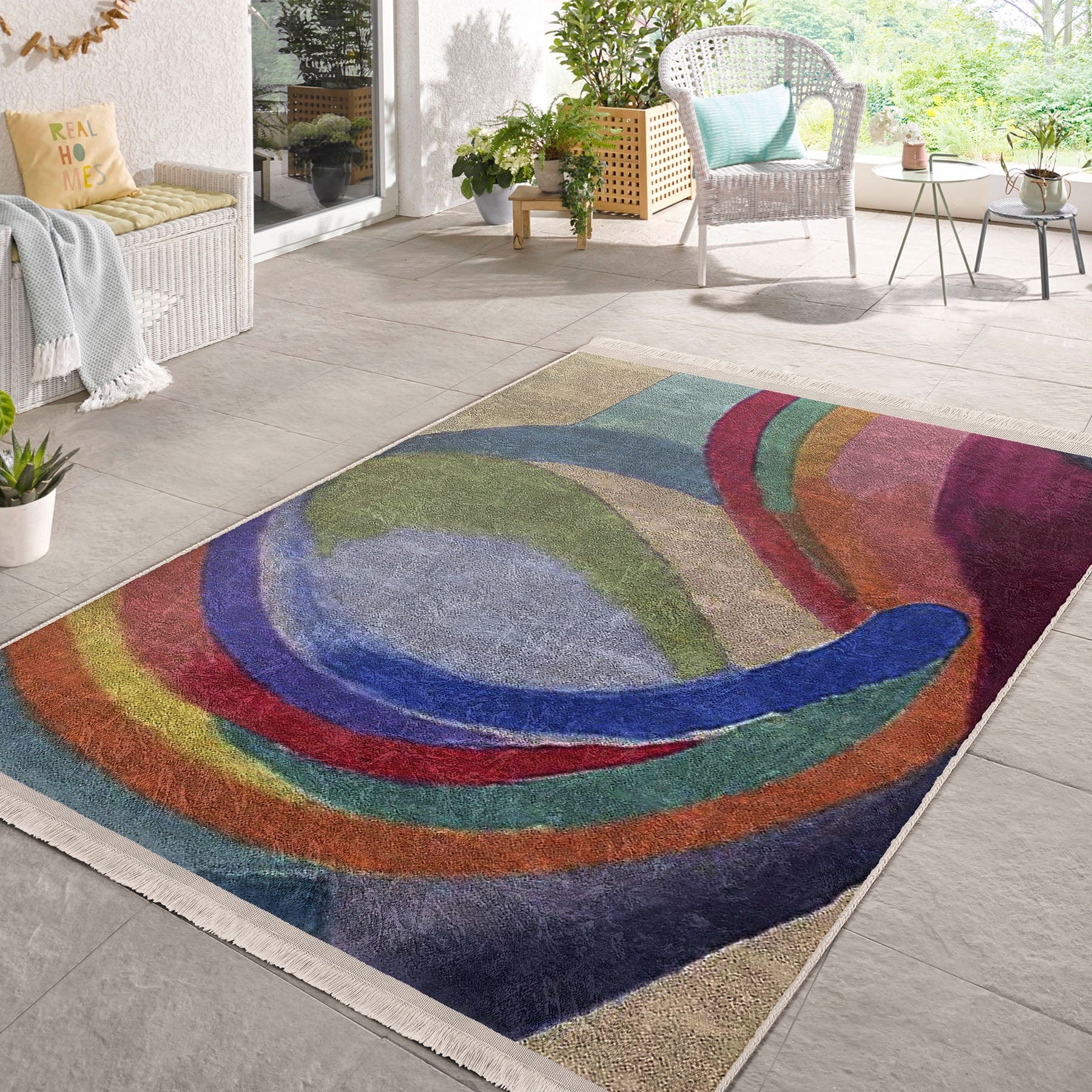 Hillkar Global Tappeto Halidik Deluxe-11098 Multicolore