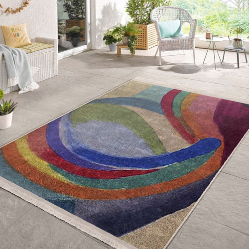 Hillkar Global Tappeto Halidik Deluxe-11098 Multicolore
