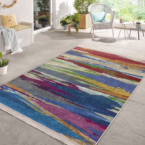 Hillkar Global Tappeto Halidik Deluxe-11099 Multicolore