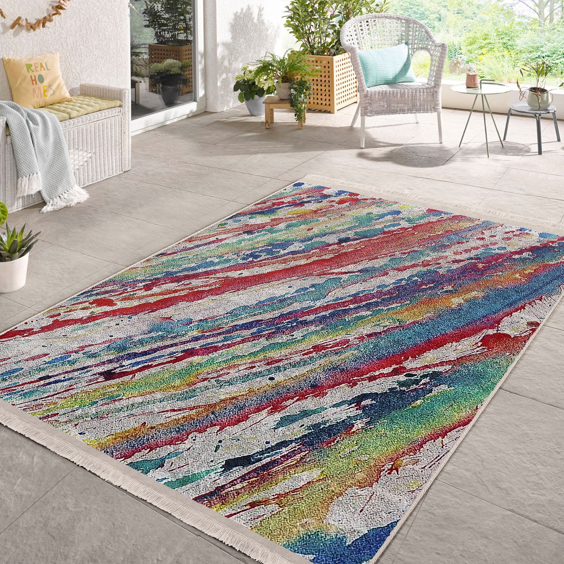 Hillkar Global Tappeto Halidik Deluxe-11100 Multicolore