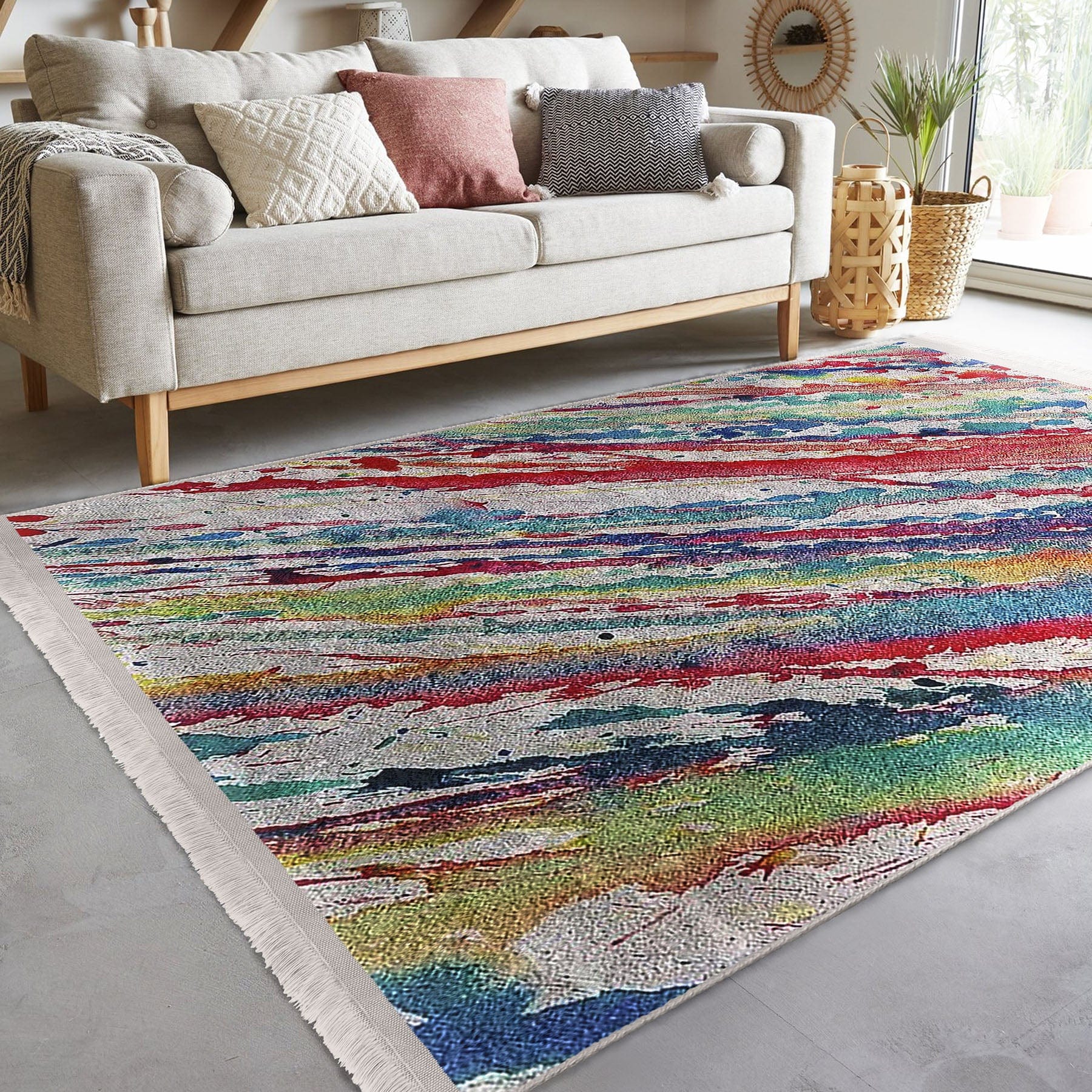 Hillkar Global Tappeto Halidik Deluxe-11100 Multicolore