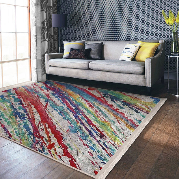 Hillkar Global Tappeto Halidik Deluxe-11100 Multicolore