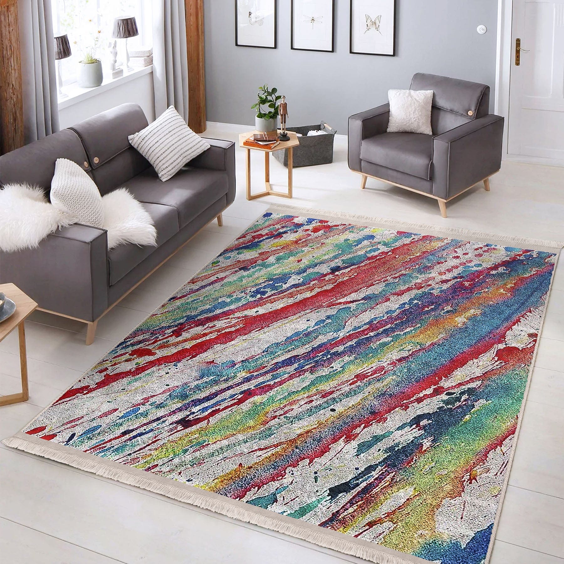 Hillkar Global Tappeto Halidik Deluxe-11100 Multicolore