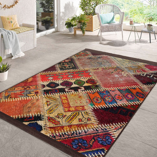 Hillkar Global Tappeto Halidik Deluxe-11108 Multicolore