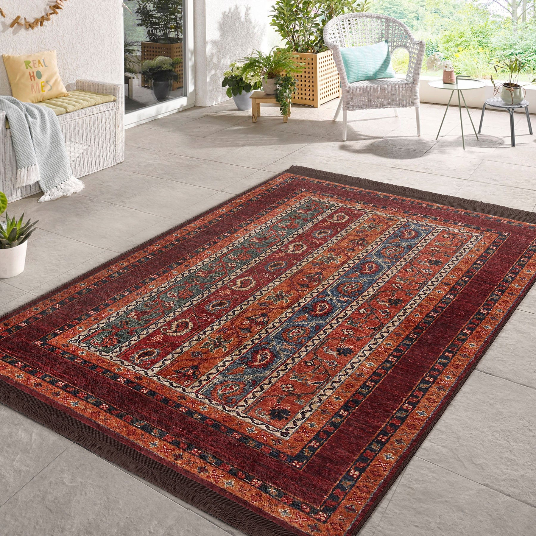 Hillkar Global Tappeto Halidik Deluxe-11114 Multicolore