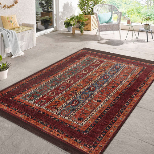 Hillkar Global Tappeto Halidik Deluxe-11114 Multicolore