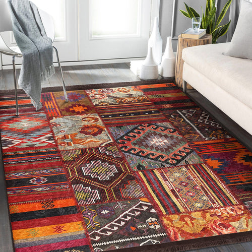 Hillkar Global Tappeto Halidik Deluxe-11116 Multicolore