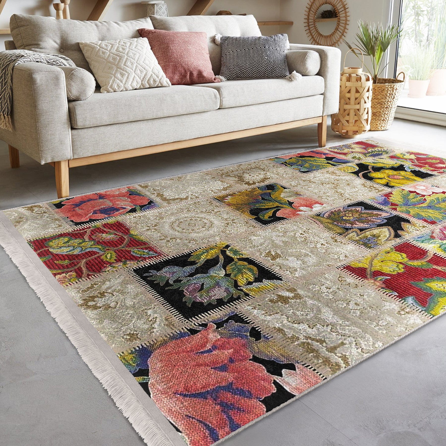 Tappeto Halidik Deluxe-11121 Multicolore (3)