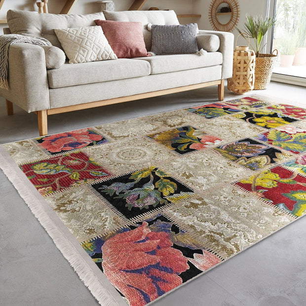 Tappeto Halidik Deluxe-11121 Multicolore (3)