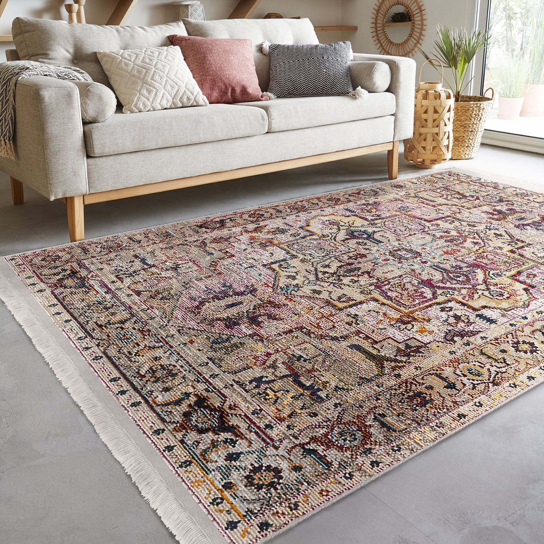 Hillkar Global Tappeto Halidik Deluxe-11126 Multicolore