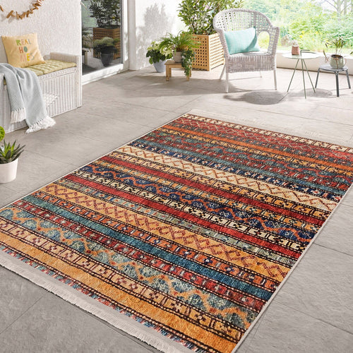 Hillkar Global Tappeto Halidik Deluxe-11134 Multicolore