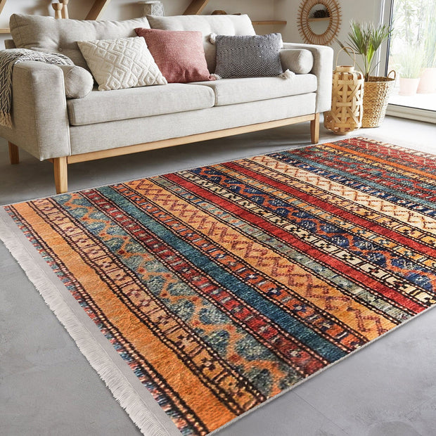 Hillkar Global Tappeto Halidik Deluxe-11134 Multicolore