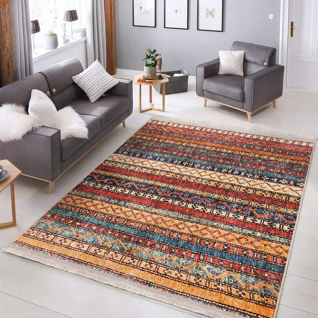 Hillkar Global Tappeto Halidik Deluxe-11134 Multicolore